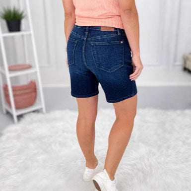 Pantalones cortos vaqueros casuales y versátiles para mujer
