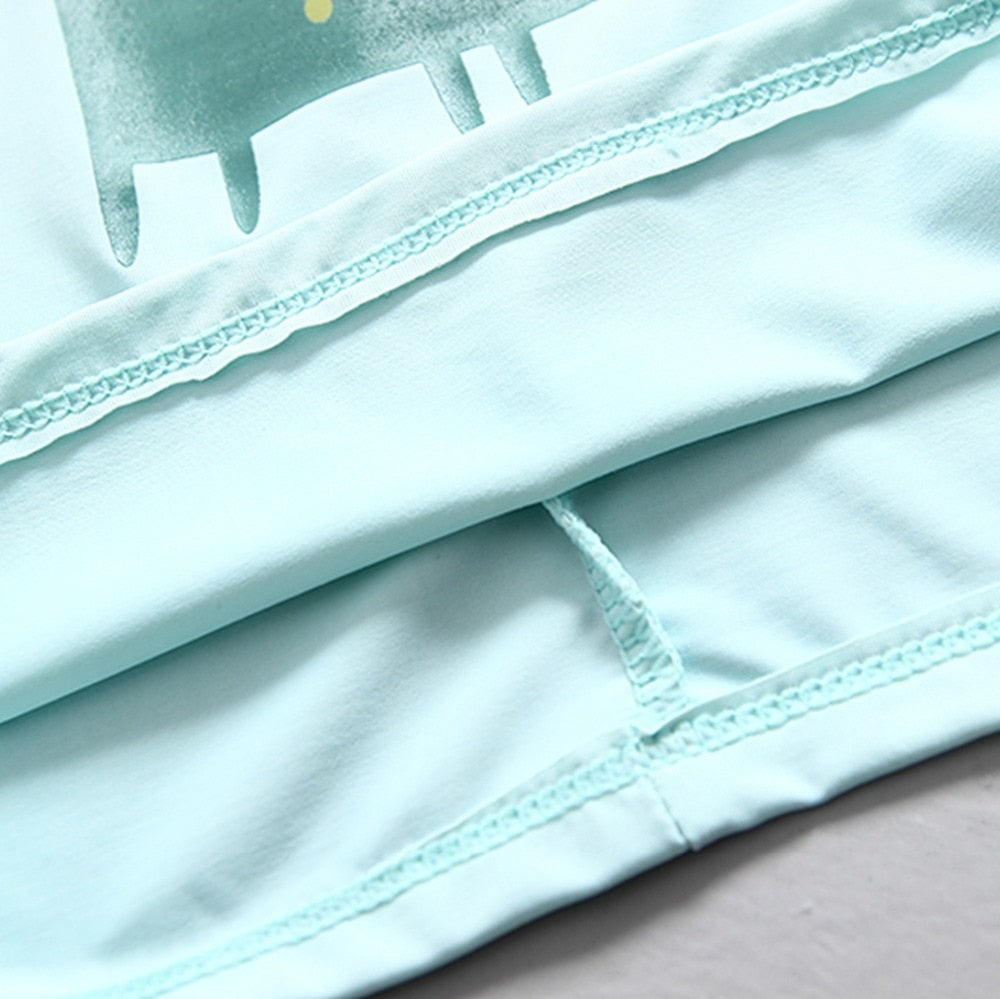 Traje de Baño para Niños con Estampado de Dinosaurios — Protección UPF 50+