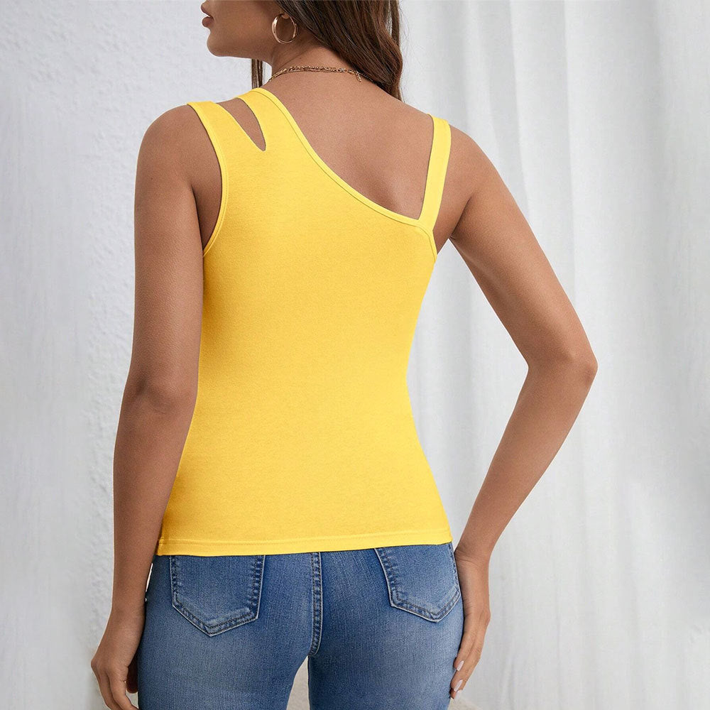 Camiseta Sin Mangas Versátil para Mujer