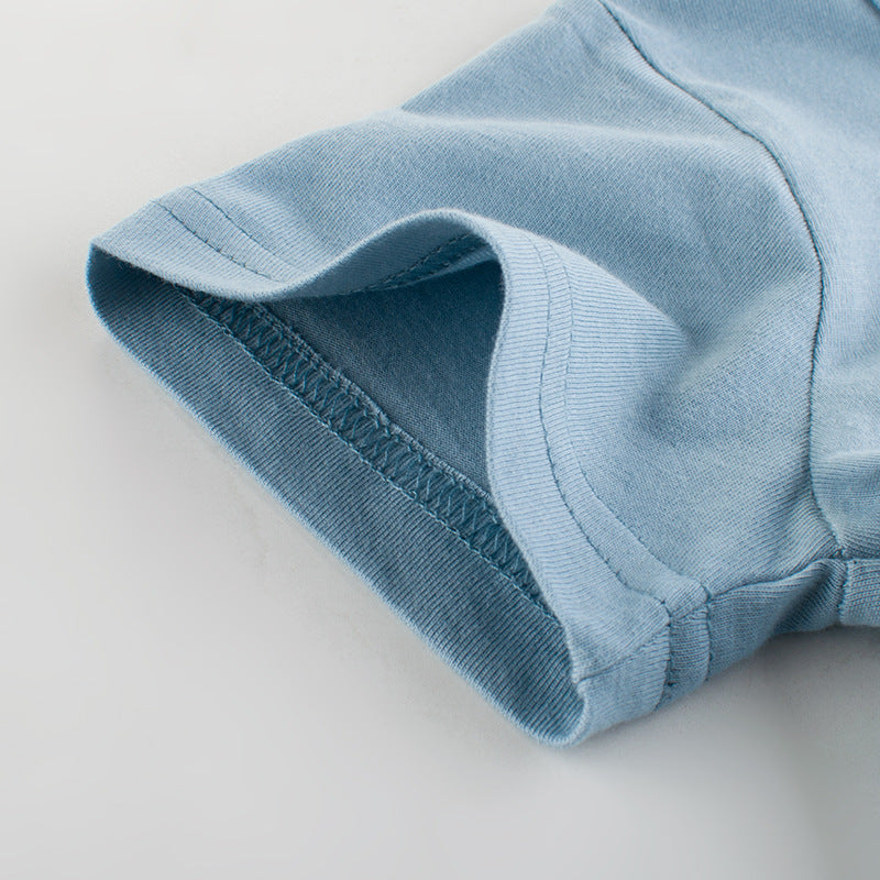 Camiseta de Manga Corta para Niños — Básica Algodón