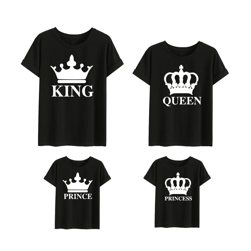 Camiseta Familiar a Juego para Niños y Adultos — Algodón