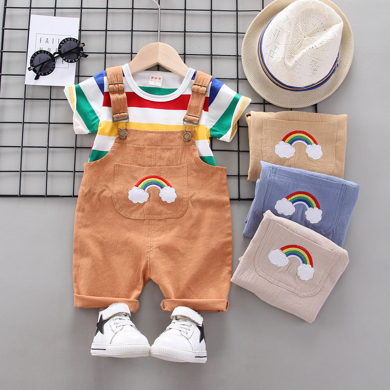 rainbow drawing monkey for kids