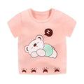 Camiseta Infantil Estampada — Algodón Niños Verano