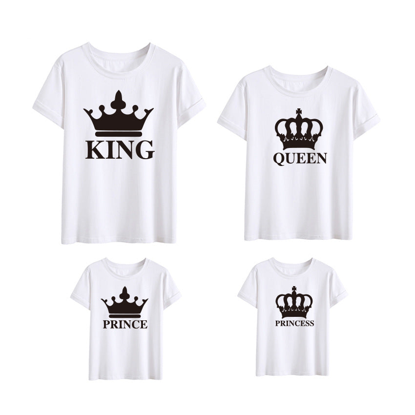 Camiseta Familiar a Juego para Niños y Adultos — Algodón