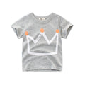 Camiseta de Manga Corta para Niño — Algodón Fresca Verano