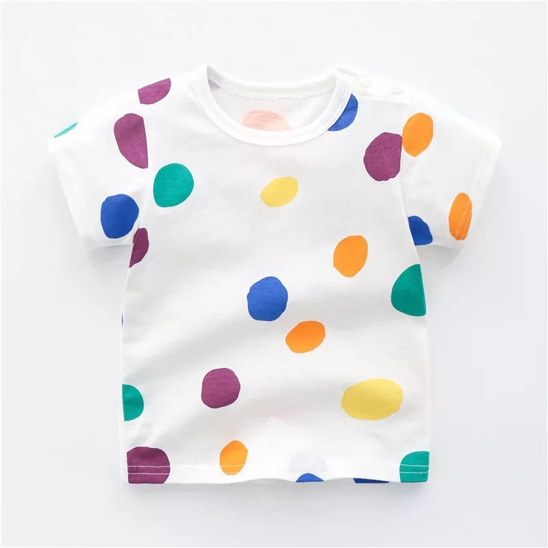 Camiseta de Algodón para Niños — Suave y Transpirable