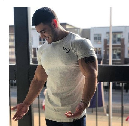 Verano transpirable Cuello Redondo de manga corta camiseta de baloncesto de Moda casual