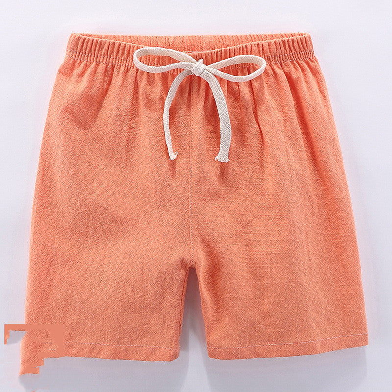 Pantalones Cortos Finos de Verano para Niños — Algodón 100% Multicolor