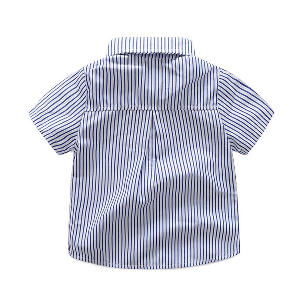 Conjunto de Camiseta y Pantalón Blanco para Niño — Fresco y Elegante