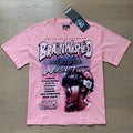 Camiseta unisex informal de estilo retro con estampado.