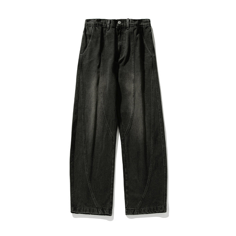 PANTALON VAQUERO ANCHO DE HOMBRE