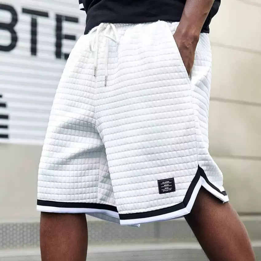 Pantalones cortos deportivos para hombre, estilo veraniego, modernos y frescos.