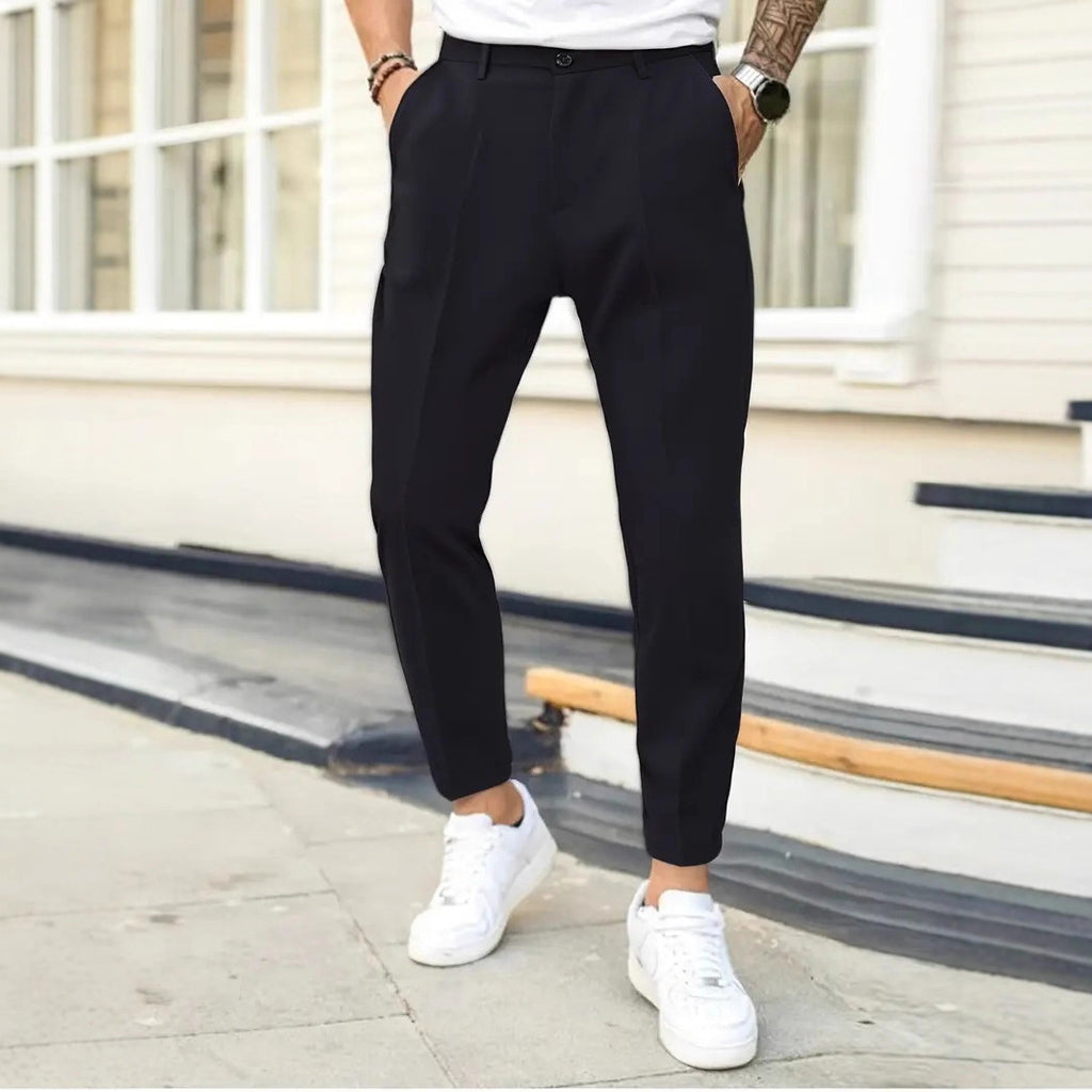 Pantalón de Vestir Ajustado para Hombre
