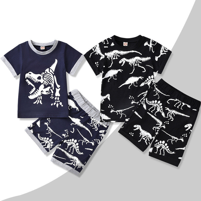 Camiseta Infantil de Manga Corta con Estampado — Algodón 95%
