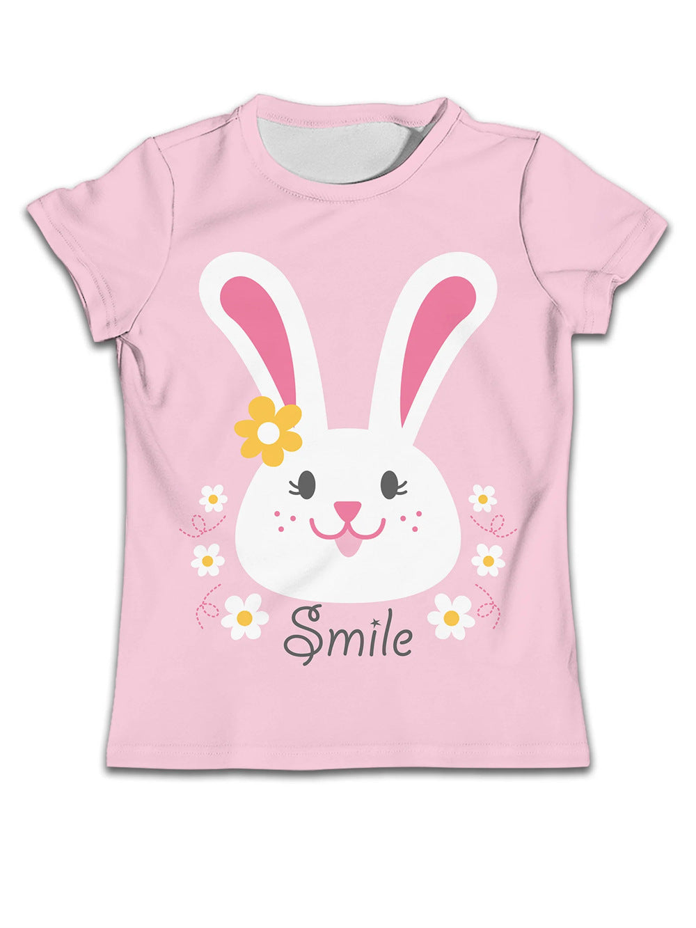 Camiseta Infantil con Estampado de Dibujo — Algodón Niños