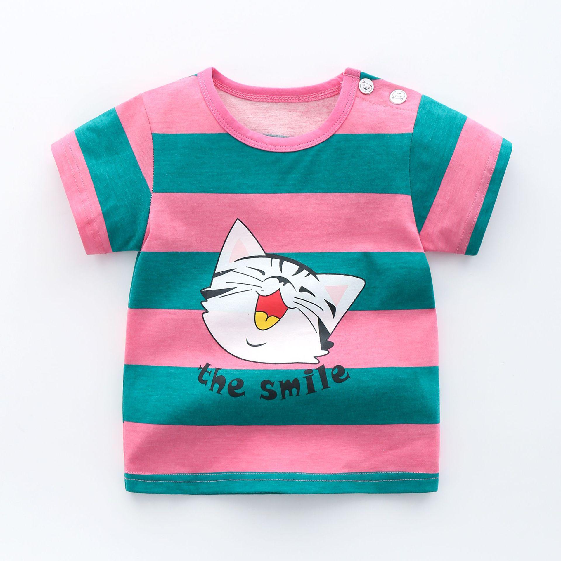 Camiseta de Algodón para Niños — Suave y Transpirable