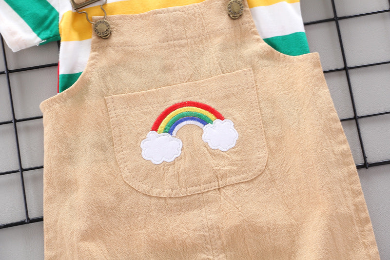 rainbow drawing monkey for kids