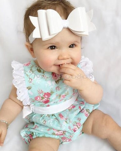 Pelele de Algodón con Estampado para Bebé Niña — Suave y Adorable