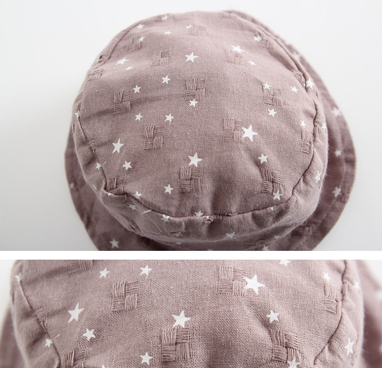 Baby girl romper with hat