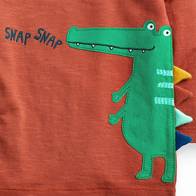 Camiseta de Punto de Algodón