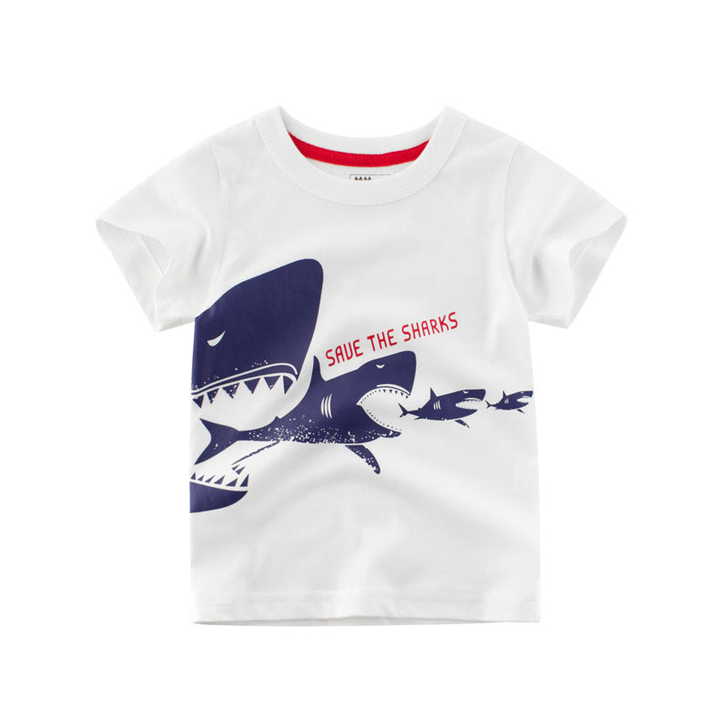 boy's short-sleeve cotton t-shirt