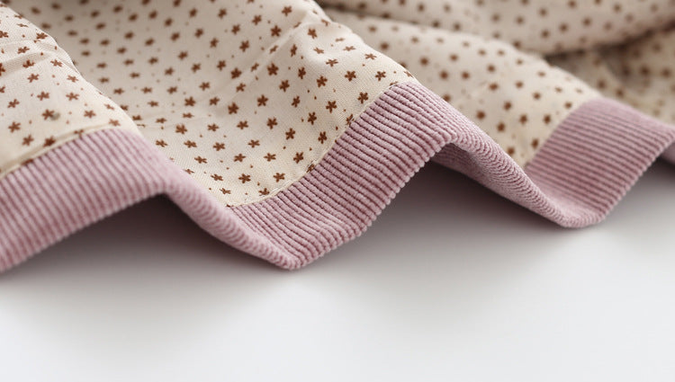 Vestido de Pana para Bebé Niña — Blusa de Primavera Casual