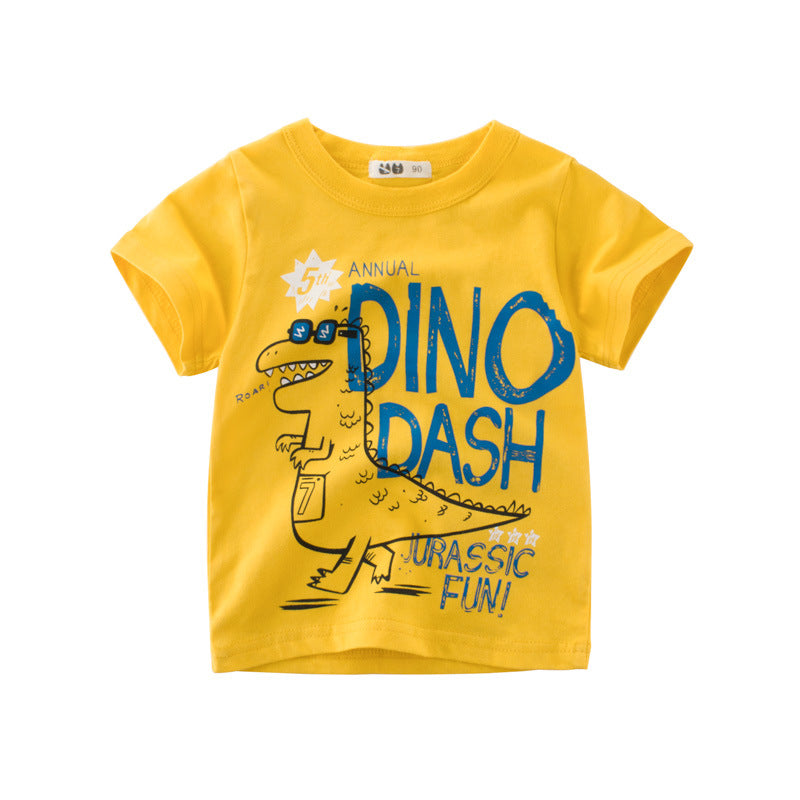 Camiseta Suéter Manga Corta para Niño y Bebé — Verano