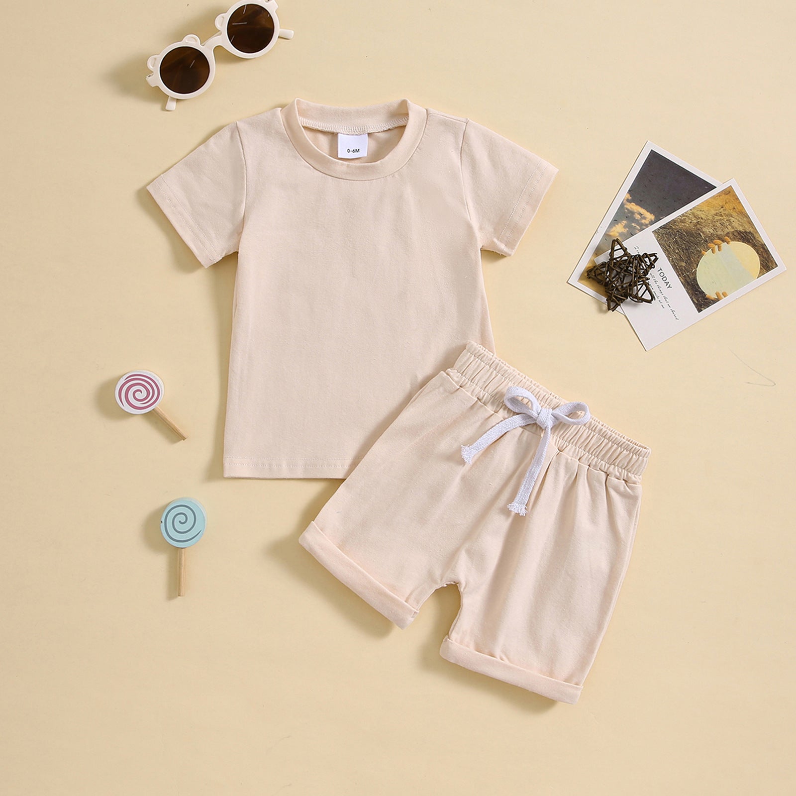 Conjunto de Verano para Niños — Fresco, Cómodo y Listo para la Aventura