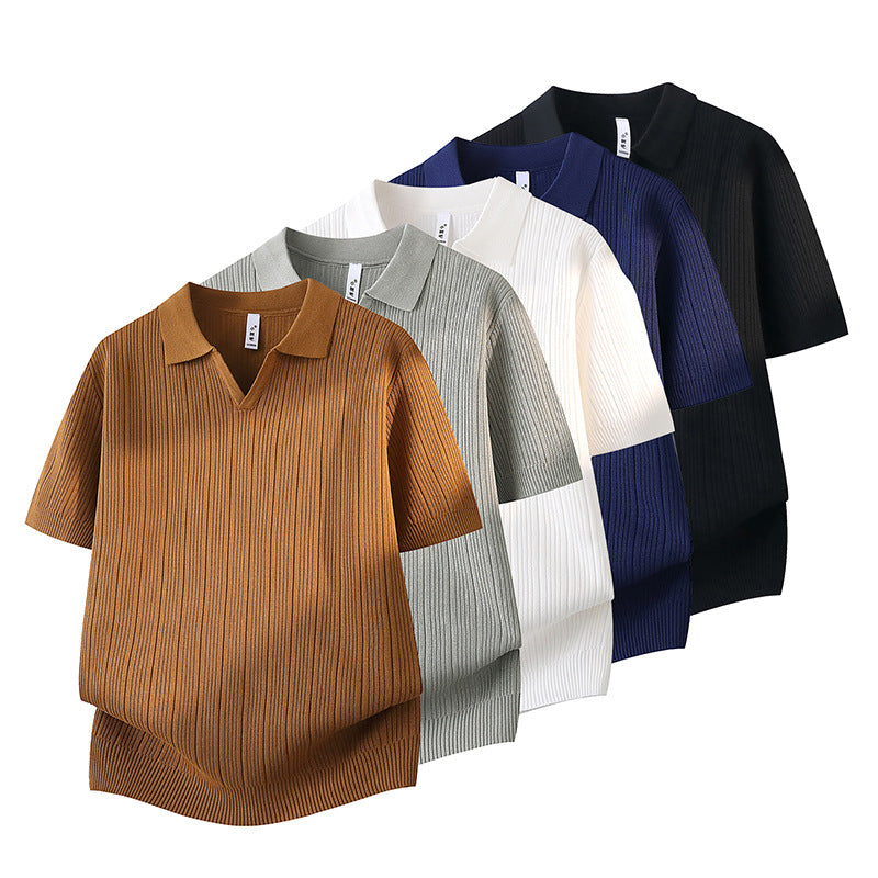 Camisa Casual de Manga Corta para Hombre