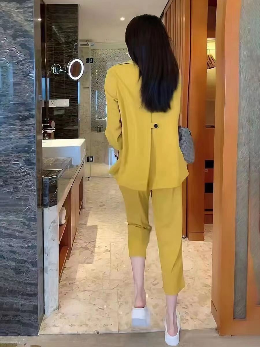 Conjunto Traje Elegante Mujer — Pantalón Formal y Chaqueta