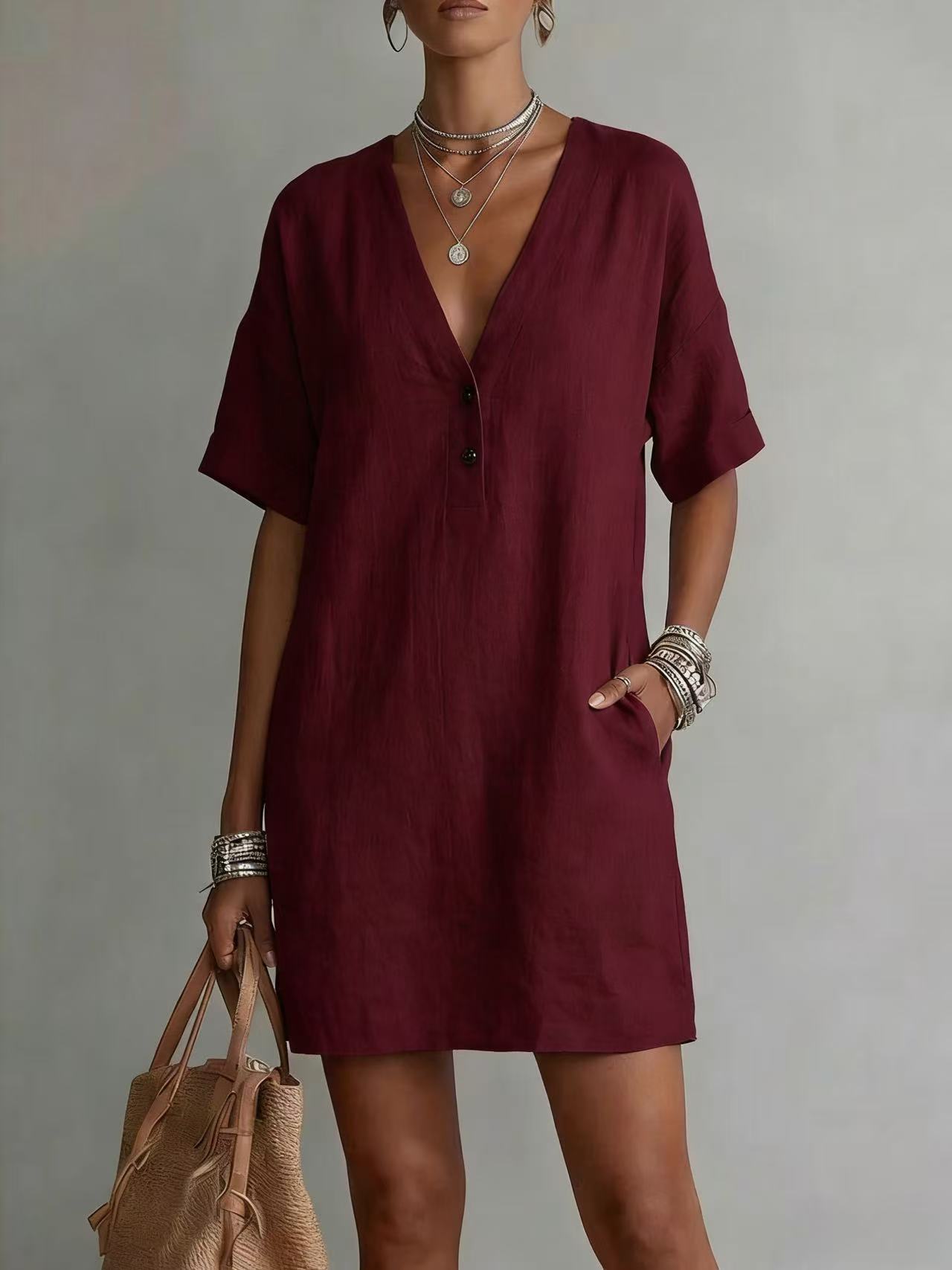 Vestido cómodo y elegante para mujer