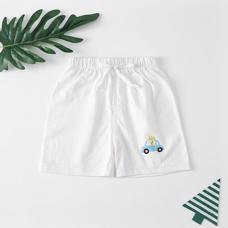 Pantalones Cortos Informales de Algodón para Niños