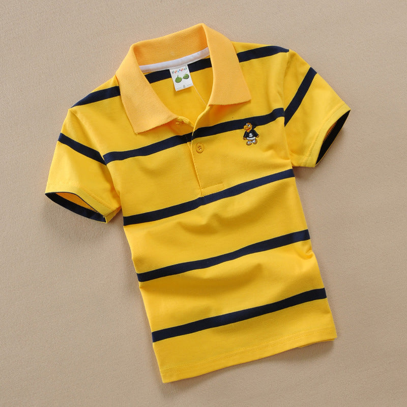 Camiseta Polo Manga Corta para Niño — Moda Infantil