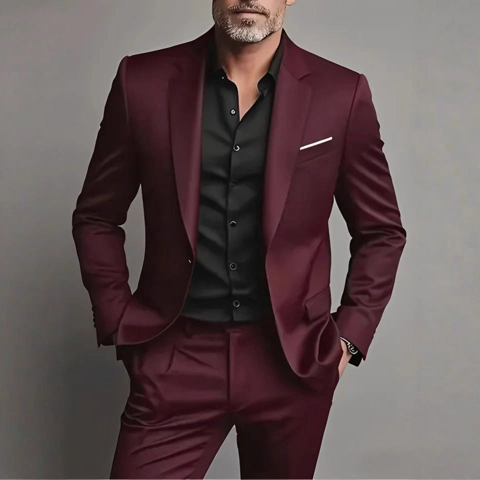 Traje de Dos Piezas para Hombre
