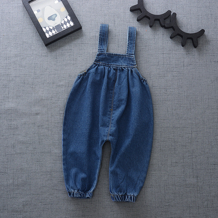 Mono Vaquero Estiloso para Niños — Peto Infantil con Tirantes