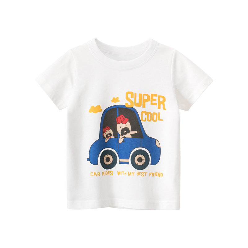 Camiseta de Manga Corta para Niños
