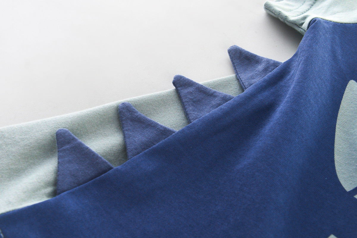 Camiseta de Verano para Niño — Algodón Puro Manga Corta