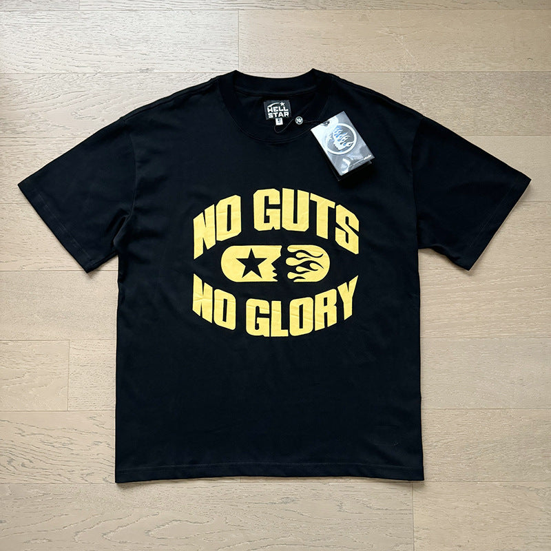 Camiseta unisex informal de estilo retro con estampado.