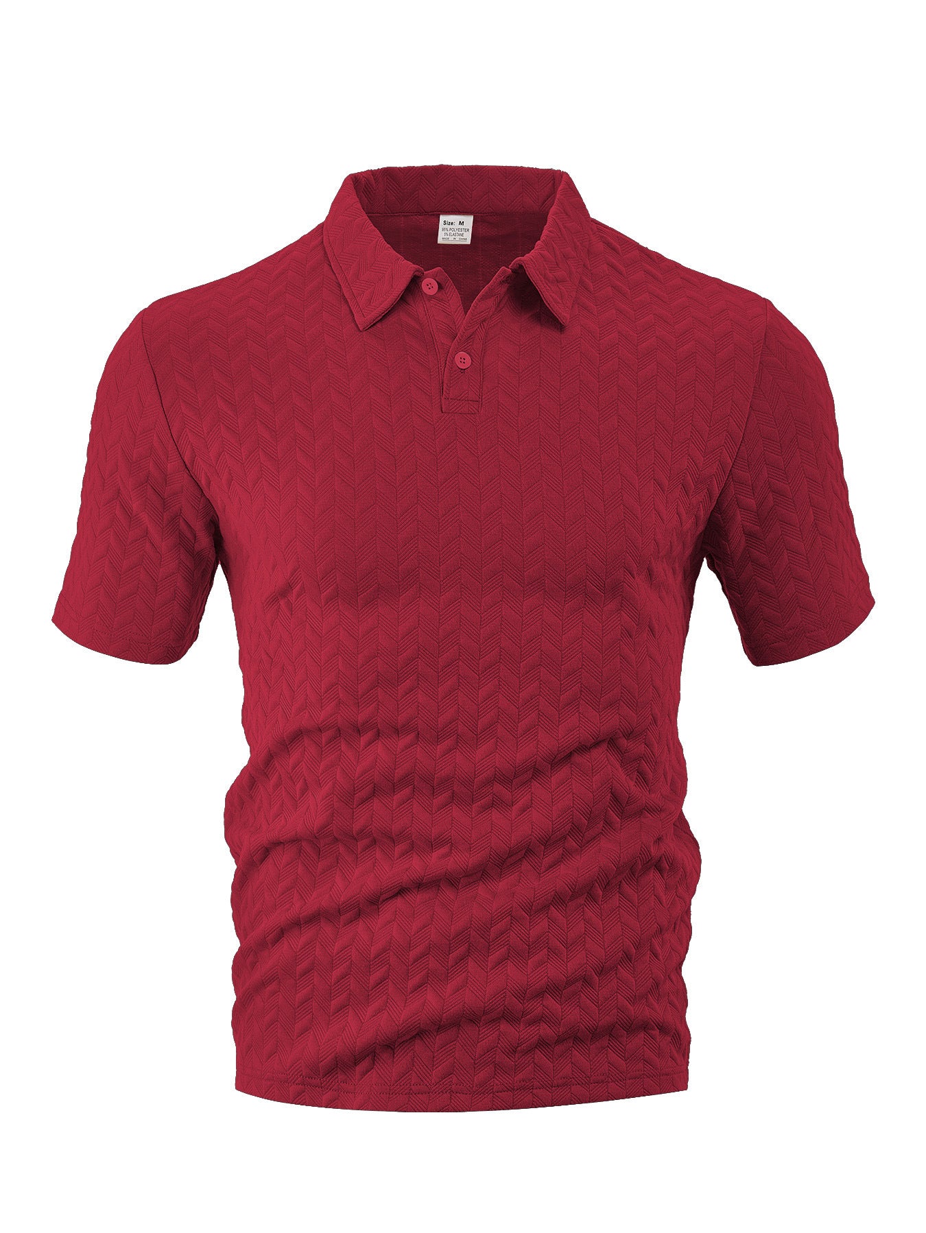 Camiseta de manga corta transpirable para hombre que absorbe el sudor.