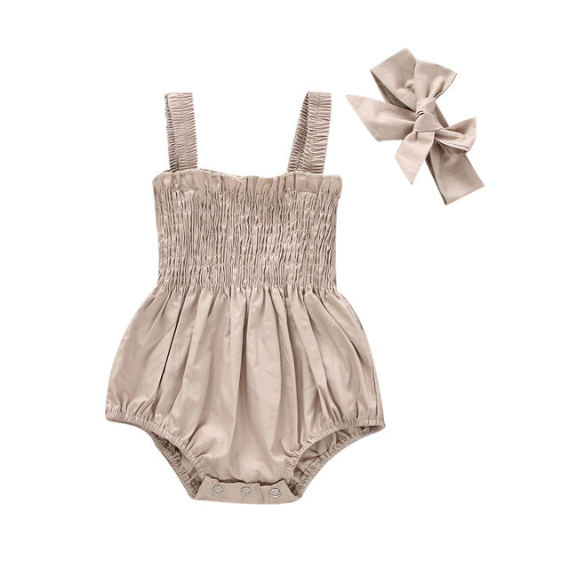 Conjunto Verano Mono para Bebé Niña 3-18 Meses