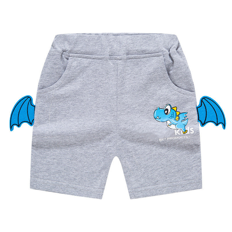 Pantalones Cortos de Verano con Estampado de Dinosaurios 3D para Niños
