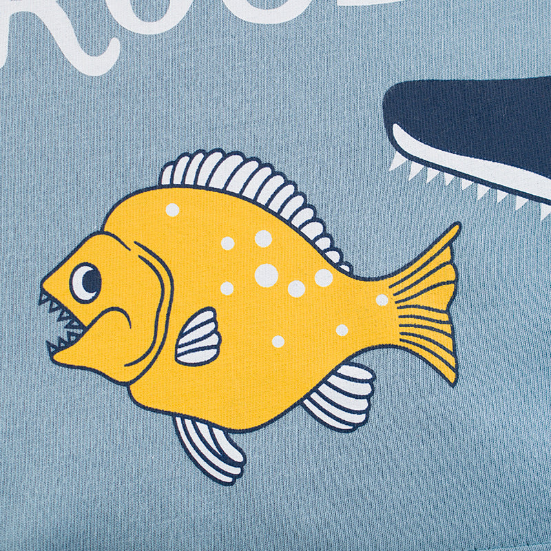 Camiseta de Manga Corta para Niños — Básica Algodón