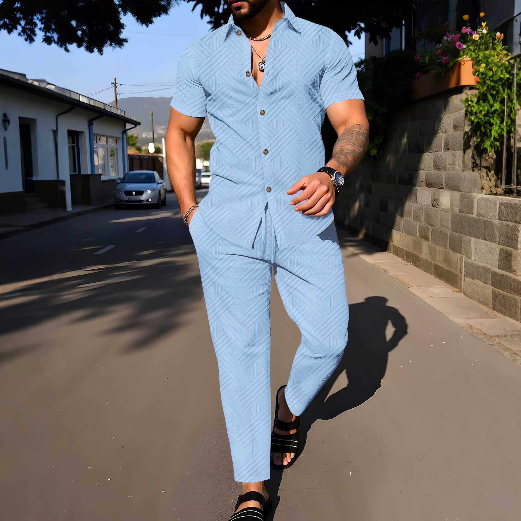 Traje Casual de Hombre para Verano