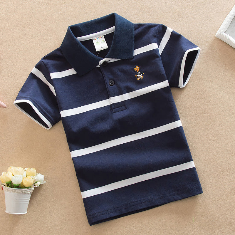Camiseta Polo Manga Corta para Niño — Moda Infantil
