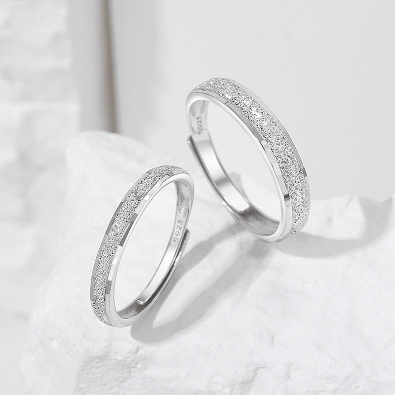 Anillos de Pareja “With You” — Plata de Ley 925 Diseño Minimalista