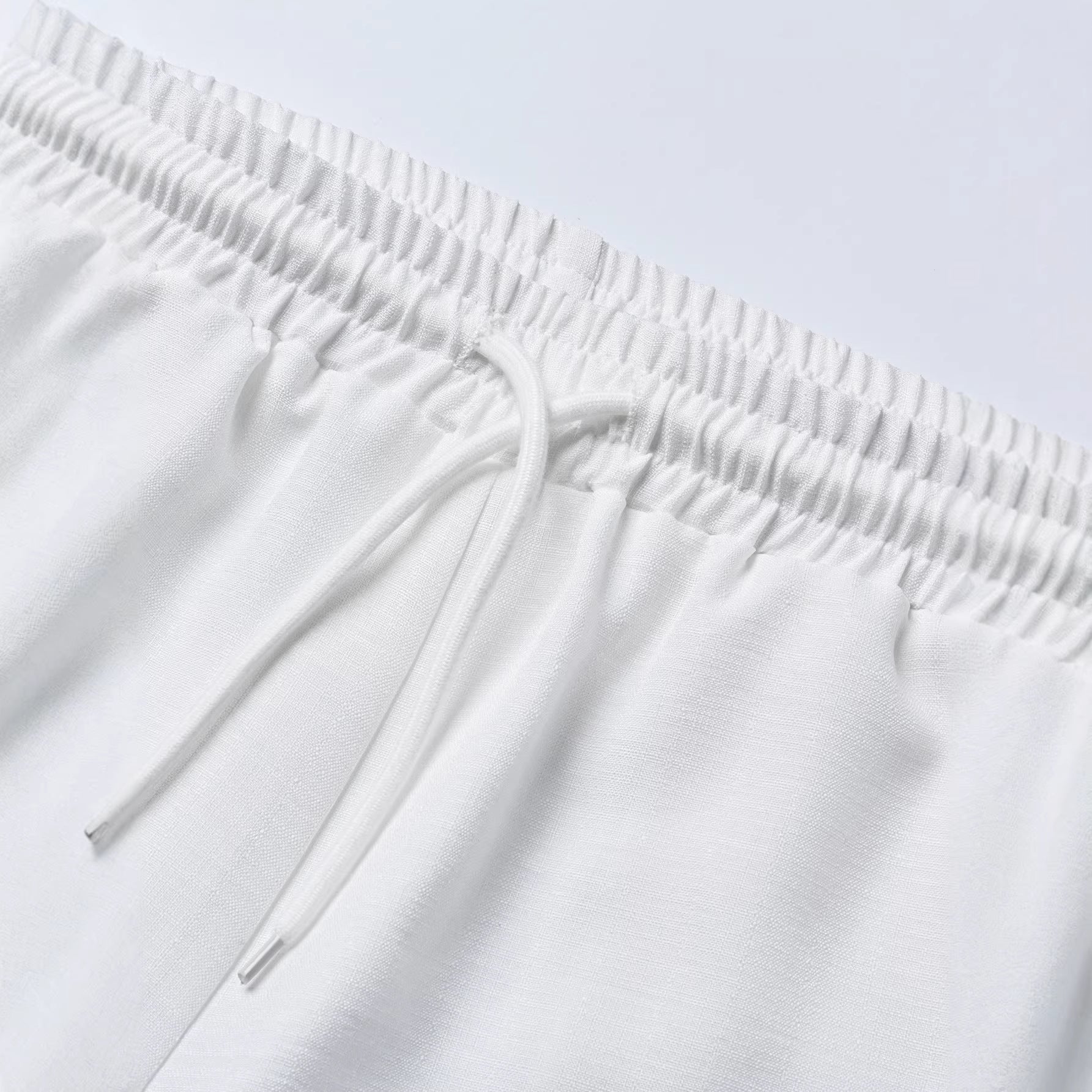 Conjunto de camisa y pantalón corto informal para hombre