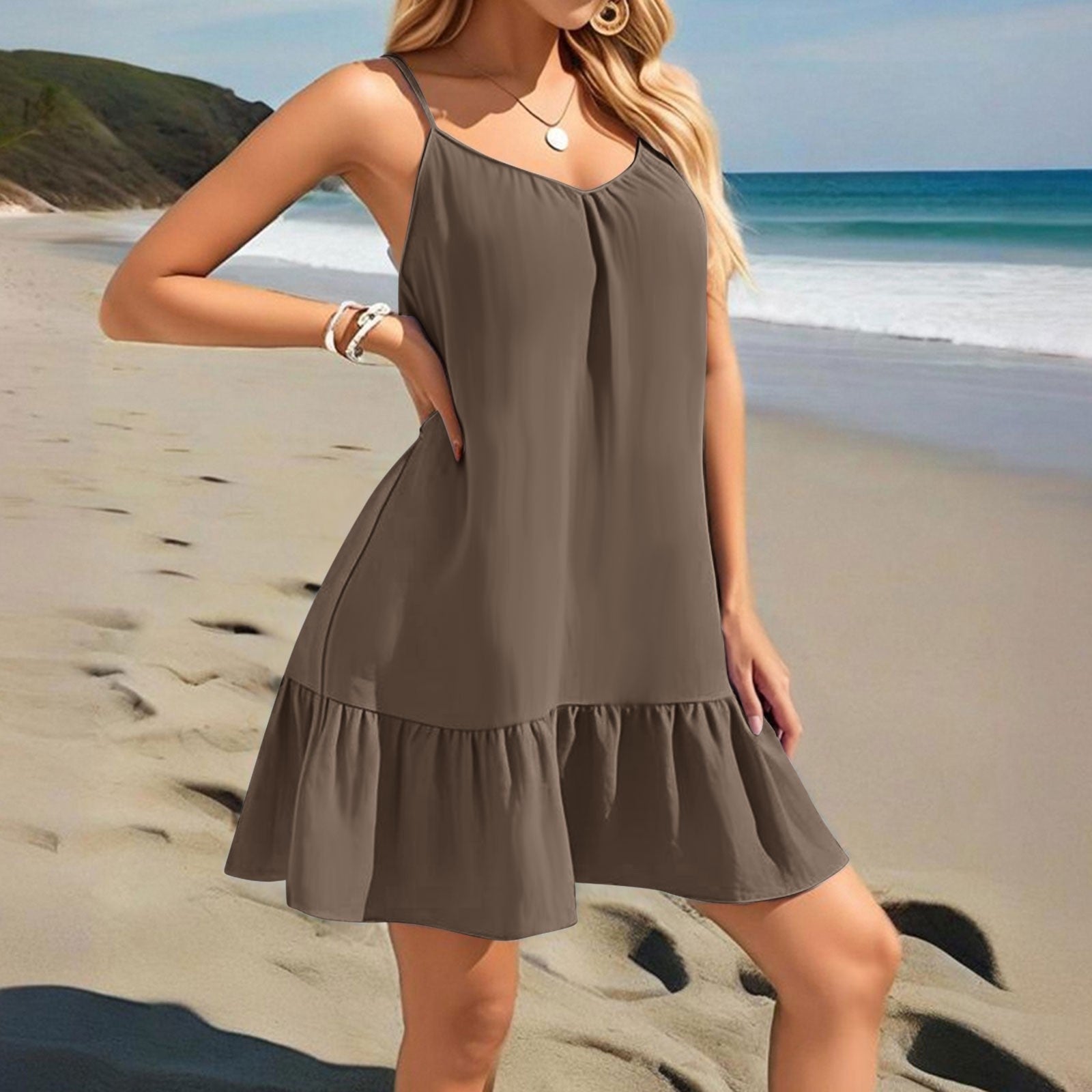 Vestido de Tirantes para Mujer