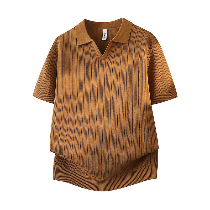 Camisa Casual de Manga Corta para Hombre