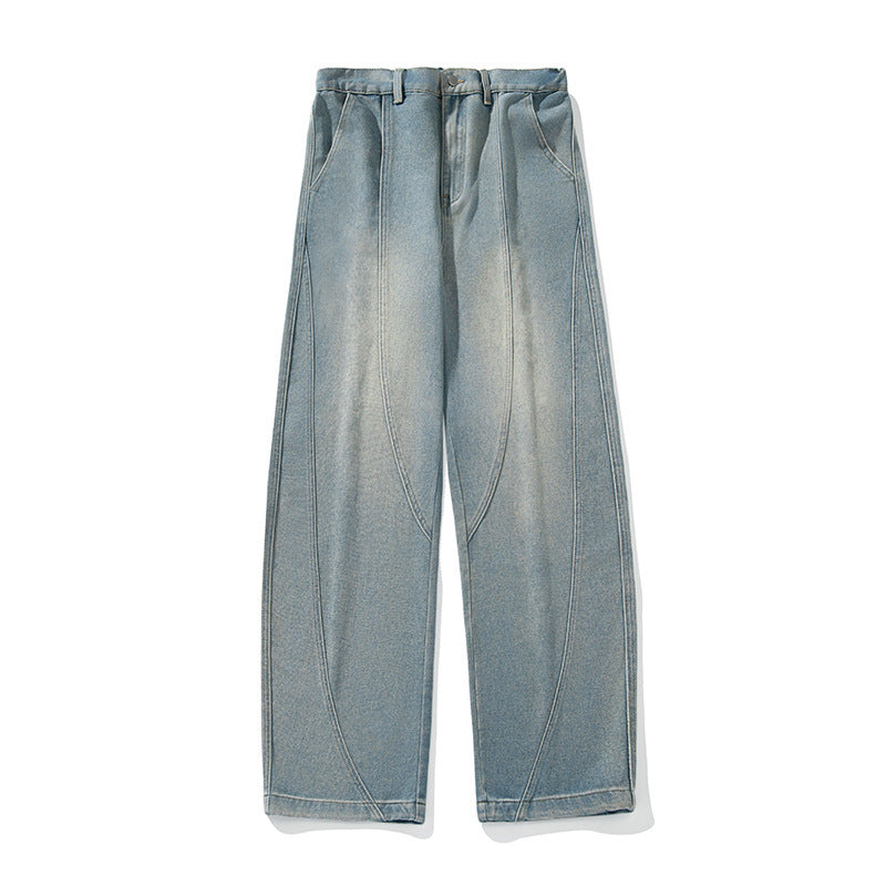 PANTALON VAQUERO ANCHO DE HOMBRE