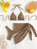Conjunto de Bikini de Tres Piezas